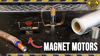 4 Simple Magnet Motors You Can Make at Home The TKOR How To Make A Magnet Motor Guide [upl. by Ainwat]