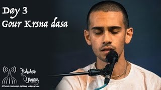 Radhadesh Mellows 2018  Day 3 Gour Krsna dasa [upl. by Adnulahs651]