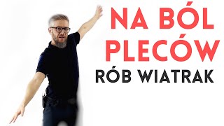 REWELACYJNE ĆWICZENIE na ból pleców ból między łopatkami  dr n med Marcin Wytrążek [upl. by Aicineohp]