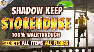 Storehouse Walkthrough Ladder Location All Items All Floors  Elden Ring DLC Shadow Keep [upl. by Ennovad]