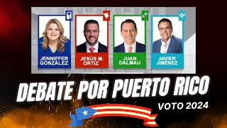 📢 Debate Final para la Gobernación de Puerto Rico 2024 🇵🇷 [upl. by Anaig975]