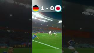 Garmany vs Japan  world cup 2022  Highlights youtubeshorts football 😭🔥😎 [upl. by Nnayrrehs681]