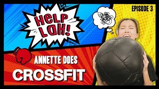 HELP LAH Ep 3 Annette does CROSSFIT and a Special Challenge  SGAG [upl. by Joselyn]