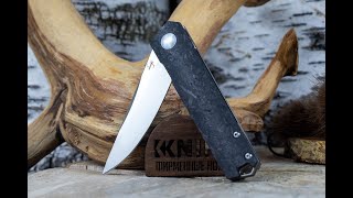 Нож quotKwaikenquot D2 Titanium  Carbon 01BO231 от Boker Plus [upl. by Alyl]