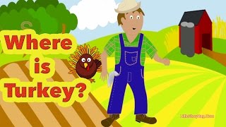 Preschool Thanksgiving Song  Where is Turkey  Littlestorybug [upl. by Nalyk570]