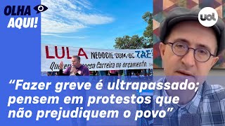 Greve de servidor público só pune um grupo o povo que depende do serviço diz Reinaldo Azevedo [upl. by Avilys223]