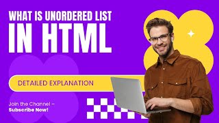 unordered list in html [upl. by Eciuqram]