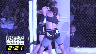 Kayla Matton vs Alyssa Krahn Round 3 Havoc FC4 [upl. by Oretos258]