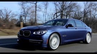 2013 BMW Alpina B7  Review  CAR and DRIVER [upl. by Remark457]