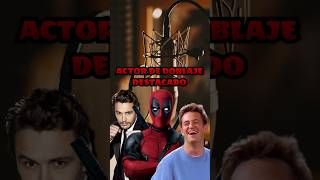 ACTOR DE DOBLAJE DESTACADO  JOSÉ POSADA doblaje deadpool marvel lobezno español españa [upl. by Bagger270]