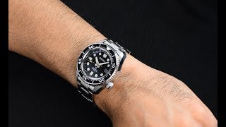 Seiko Marinemaster SLA021  on my 65quot wrist  Hafiz J Mehmood [upl. by Atinar]