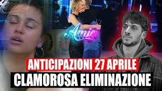 Anticipazioni serale Amici spoiler del 27 aprile CLAMOROSA ELIMINAZIONE PUBBLICO IN RIVOLTA [upl. by Asilanna271]