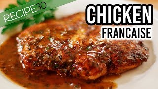 Chicken Francaise Recipe over 200 Million Views [upl. by Sollars]