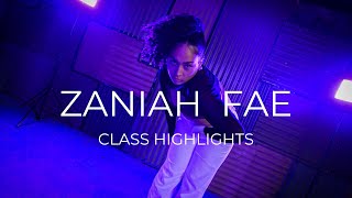 ZANIAH FAE CLASS HIGHLIGHTS REEL [upl. by Adrien]