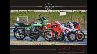 Classic Superbikes Kalender  Calendar 2019 [upl. by Ueihtam148]