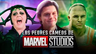 Los PEORES cameos de Marvel Studios  The Top Comics [upl. by Asilegna374]