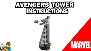 LEGO INSTRUCTIONS  Avengers Tower Set  MARVEL  LEGO Set 40334 [upl. by Elok]