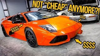 Heres How Much It Cost To Get My Fast amp Furious Lamborghini Ready For Its FIRST DRIVE NOT CHEAP [upl. by Pepito]