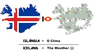 Islândia  Como é o clima 4 ENUSPTBR [upl. by Nivlac]