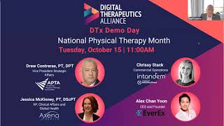 DTx Demo Day National Physical Therapy Month [upl. by Evvie913]