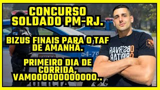 CONCURSO PMRJ BIZUS FINAIS PARA A CORRIDA AMANHÃ [upl. by Jacklin843]