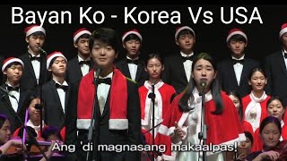 Bayan Ko  Korea Vs USA [upl. by Tillio]