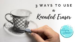 3 Effective Ways to Use a Kneaded Eraser for Realistic Drawing [upl. by Gorlicki]