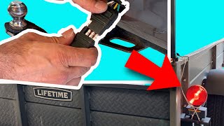 🏆FJ Cruiser 4 pin Trailer Harness Wiring Installed in 12 minutes ⚡ [upl. by Boesch]