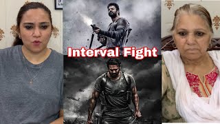 SALAAR INTERVAL FIGHT SCENE  DEVA ACTION PAKISTANI REACTION [upl. by Ihskaneem423]