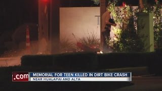 UPDATE Friends identify 16yearold dirt bike rider killed in crash [upl. by Stich]