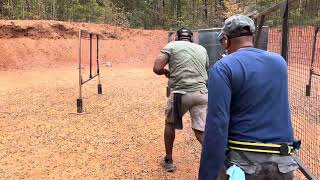 South River Gun Club USPSA 11 3 24 stage 1 [upl. by Leizo]