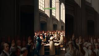 The Tennis Court Oath A Defining Moment shorts story history french bastille [upl. by Gary]