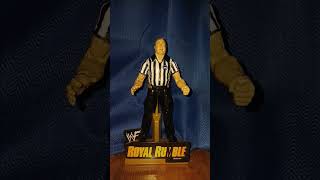 Referee Earl Hebner wwe wrestling toys tna [upl. by Odarnoc]