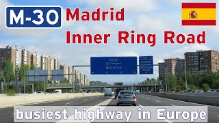 Spain M30 Madrid Inner Ring Road [upl. by Marl]