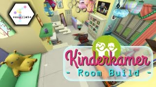 Sweet Sibling Suite  Sims 4 Kinderkamer Accessoires Room Build [upl. by Annanhoj368]