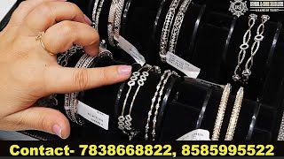 Diamond BANGLES collection  Making Charges from 490  TampC apply  HUID amp HALLMARKED CERTIFIED😍 [upl. by Yellat]