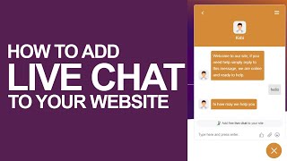 How to add a Live chat to your WordPress website for free [upl. by Nido]