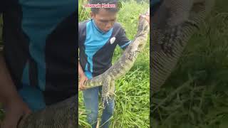 Lagi Ambil ikan Di Jaring Malah Dapat Hewan Air Berkaki 4 Sangat Mengerikan 😱 [upl. by Aittam]