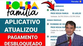 âœ… APLICATIVO BOLSA FAMÃLIA ATUALIZOU LIBERADO PARCELA QUE TAVA BLOQUEADO EM MARÃ‡O [upl. by Carnay574]