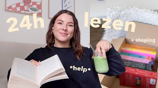 24 uur lezen help  boeken shoplog ✧˖°🎧📖 [upl. by Relyhs]