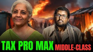 MIDDLE CLASS PAYING MORE TAXES THAN CORPORATE  Nirmala Sitharaman  Pradeep Kumar [upl. by Yanffit144]