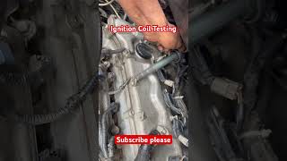 Ignition Coil testing automobile ignition coil spark sparktest [upl. by Dollie174]