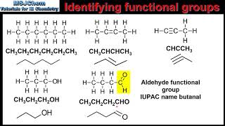 S322 Identifying functional groups [upl. by Susana]