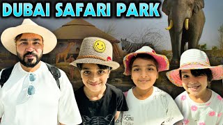 Dubai Safari Park  Amazing Family Vlog [upl. by Vidovik]