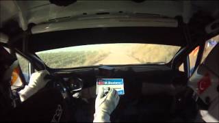 Murat Bostanci  Onboard SS10  Rally RACC Catalunya  Rally de España 2013 [upl. by Curt]