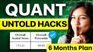 Weak in Maths ➤ CAT Quant Hacks that Got Me into IIMA  CAT 2024 Preparation Strategy [upl. by Oswell855]