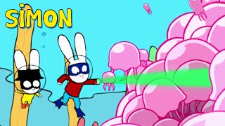 Attention les méduses  Simon Superlapin  Épisode Complet Saison 4  Dessin animé pour enfants [upl. by Normak645]