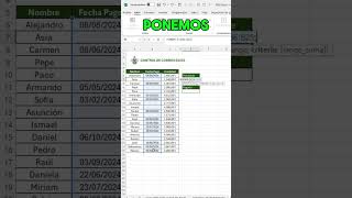 CONTROL DE PAGOS O COBROS en EXCEL excel [upl. by Nita]