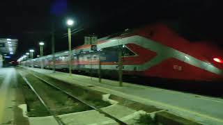 FrecciaRossa Night 9574 Reggio Cal Cle  Milano Cle via Tropea [upl. by Doownelg952]