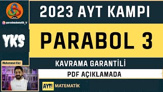 PARABOL 3 2023 AYT 2023yks [upl. by Aiclef325]